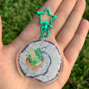 Sushi Roll Keychain