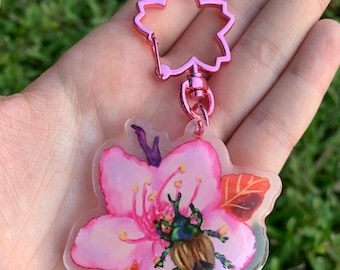 Cherry Blossom Keychain