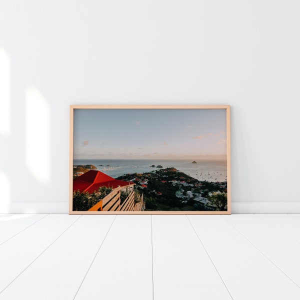 Saint Barthelemy | St Barths | Sunset | Ocean | Photo Print | Wall Art | Travel Photography