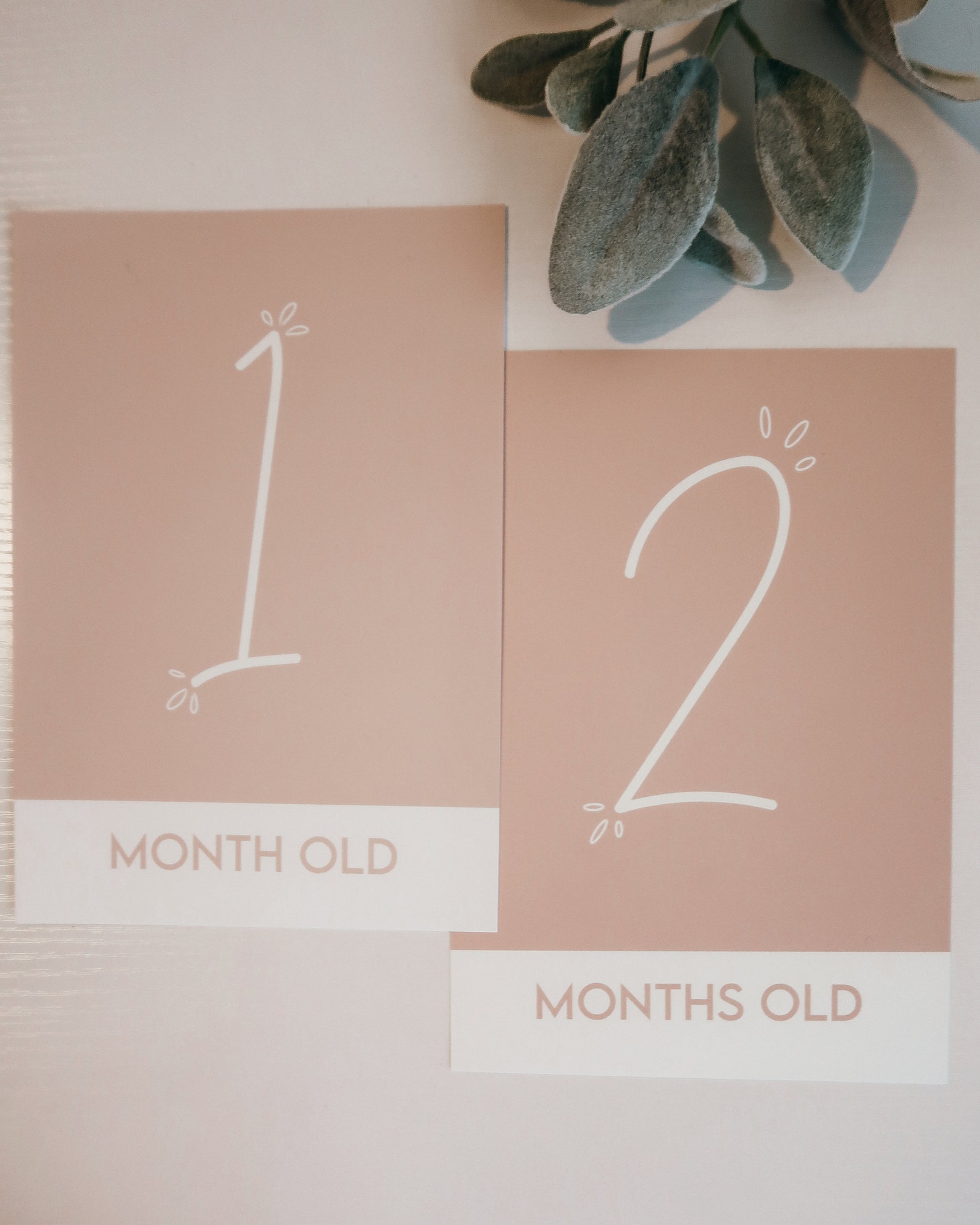 Baby Milestone Cards Minimalist Baby Milestone Markers Baby Shower Gift