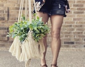 Fringe Macrame Plant Hanger, Hanging Planter Indoor, Plant Lovers Gifts, Christmas Gift, Boho Decor