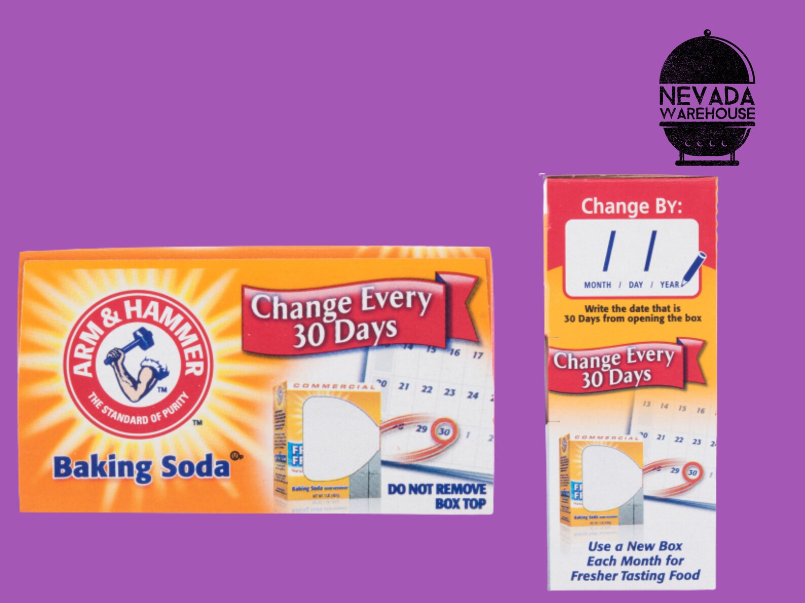 NEW 4/PACK Baking Soda FridgenFreezer Odor Absorber 16 oz. Etsy