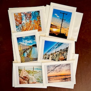 Beauty of New England (5x7) Notecards w/envelopes, sets of 6 or 12