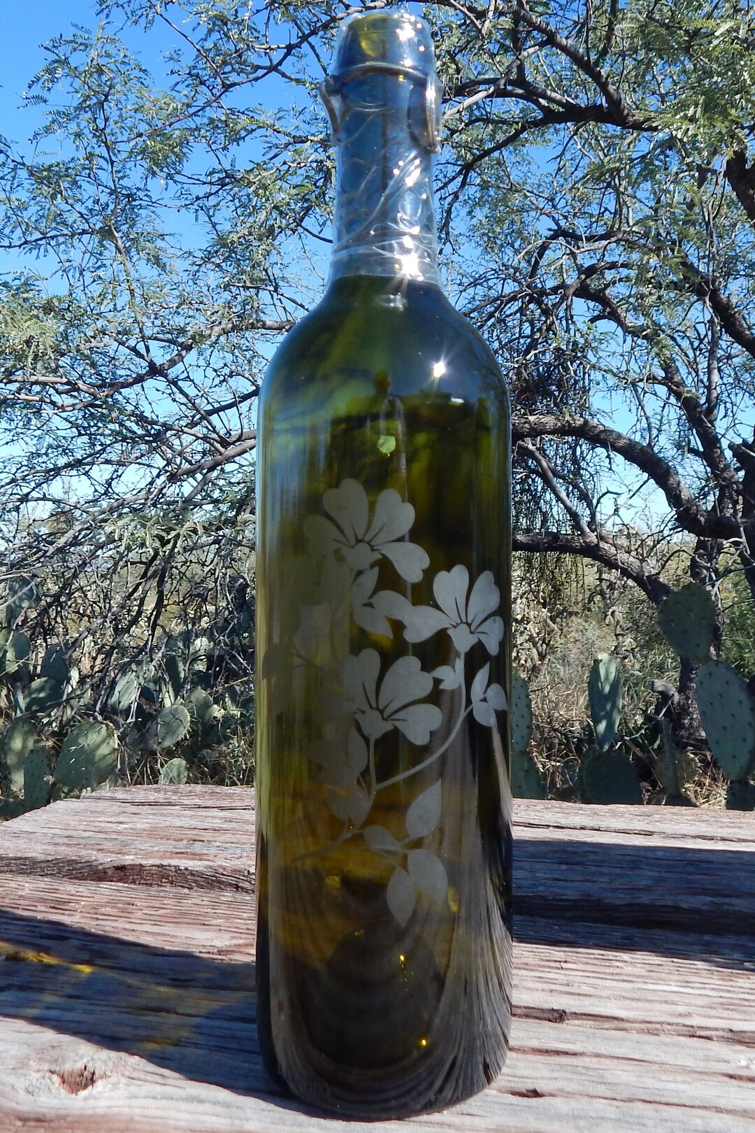 Smoking Bottle/incense Burner Bottle flowers with Incense You Pick