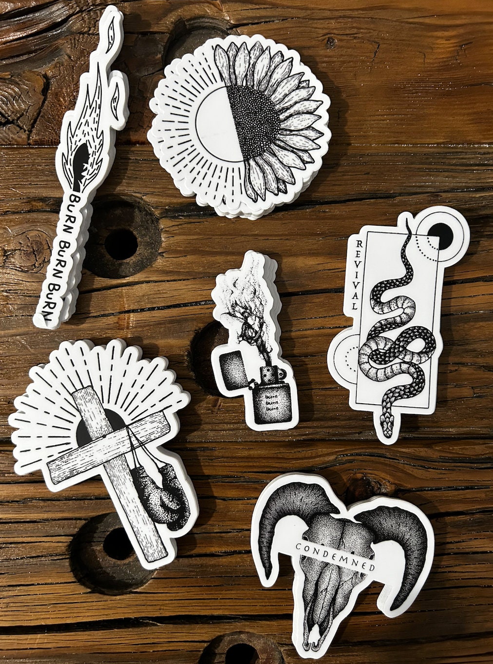 Zach Bryan Sticker Pack Large Etsy