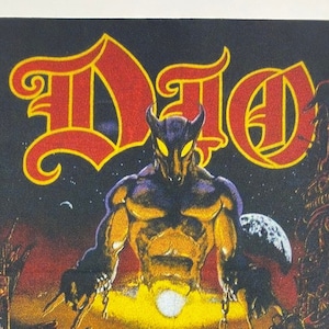 Dio the Last in Line Jean Jacket Back Sew on Patch - Etsy