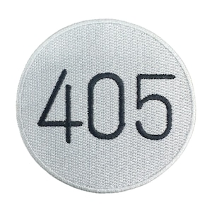 Hunter Anime Patch Exams Tag Number 405 Gesticktes Aufbügler