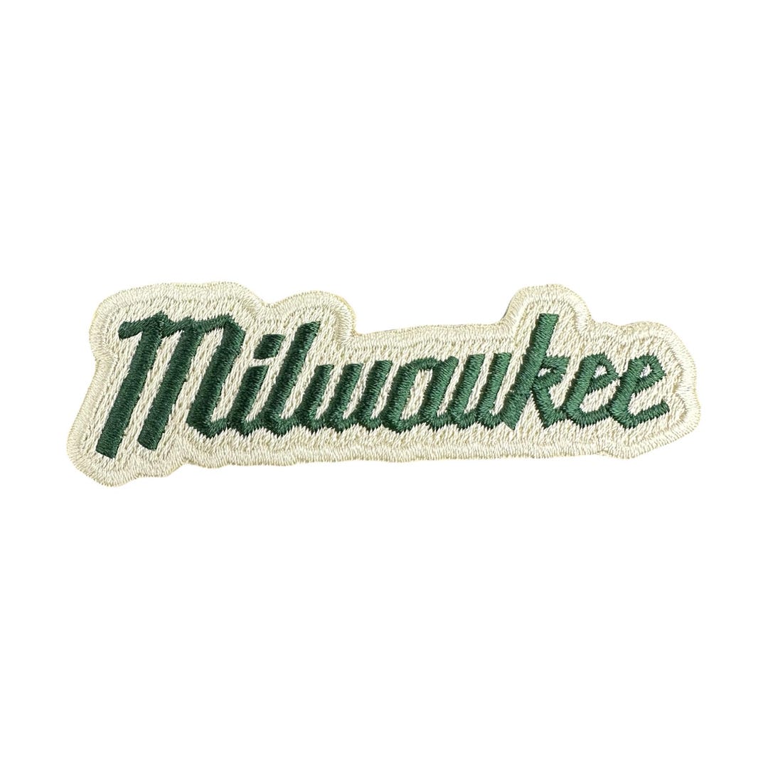 Milwaukee Script Basketball Patch Wisconsin City Edition Parody ...