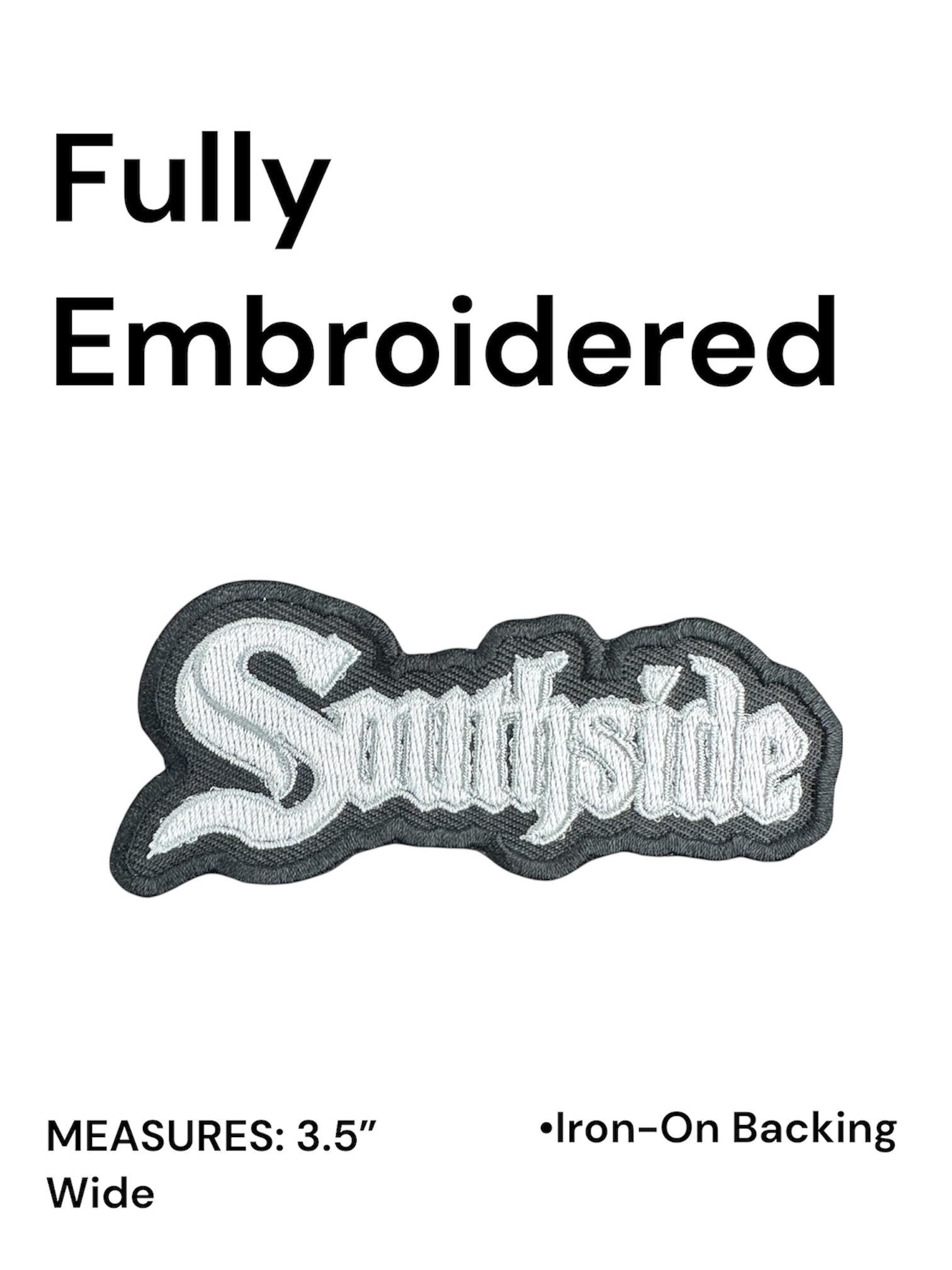Southside Script Patch Chicago Baseball City Connect Embroidered Iron ...