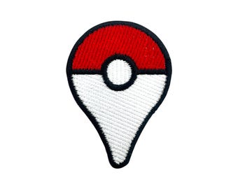 Patch bordado termocolante com a localização do treinador para o jogo Monster Phone.