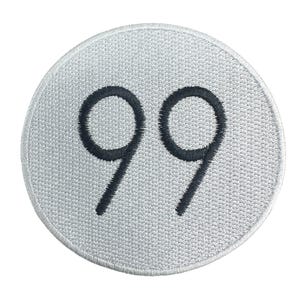 Hunter Anime Patch Exams Tag Number 99 Gesticktes Aufbügler
