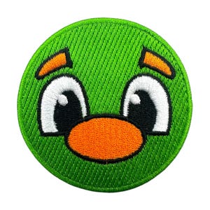 Houston Baseball Team Patch Round Mascot Beanie Logo Embroidered Iron-On