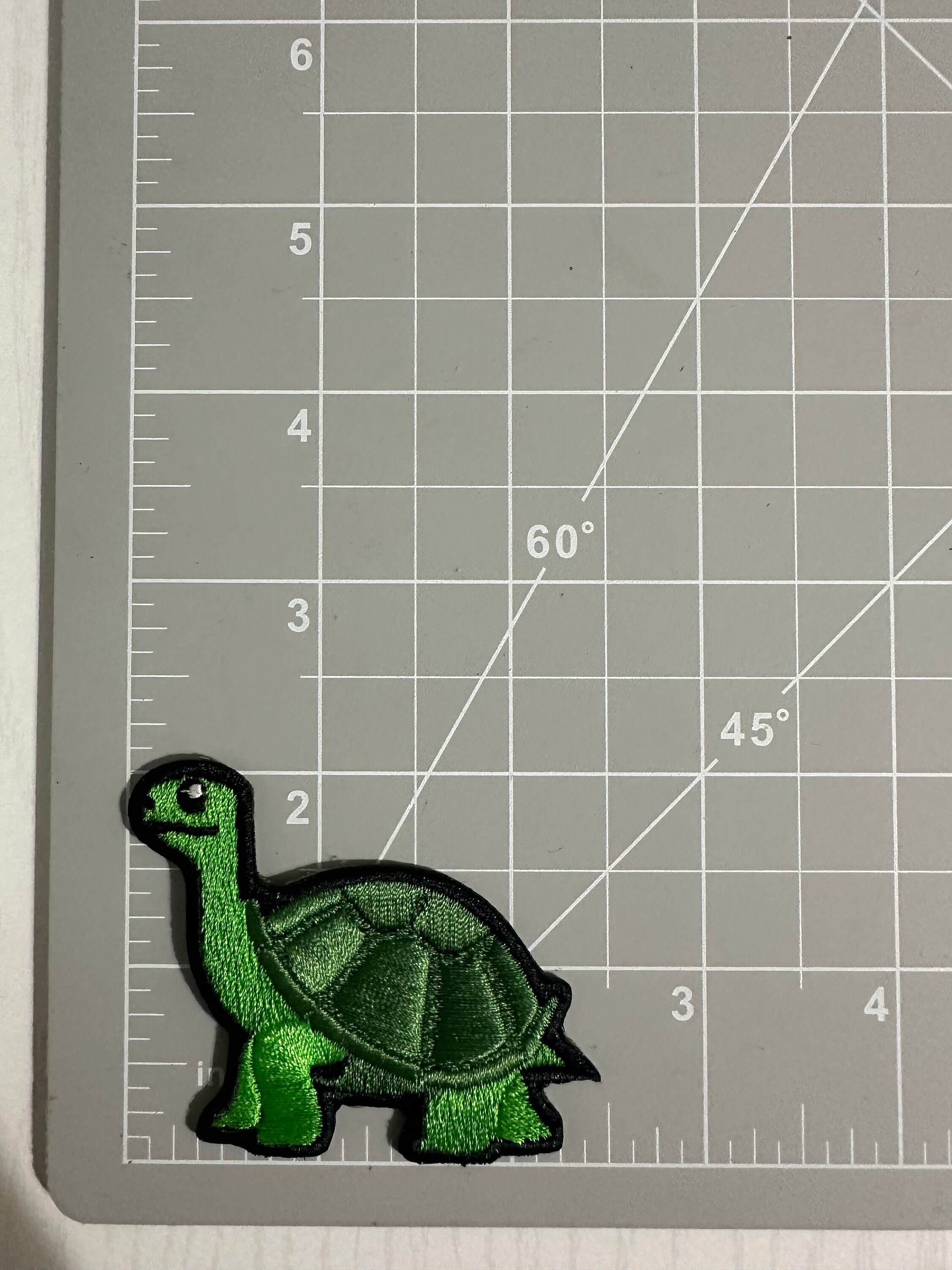 Emoticon - Full Body Turtle Embroidered Iron-on Patch - Etsy