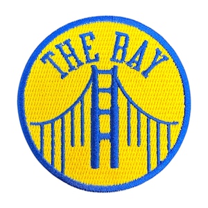 The Bay City Edition Jersey San Francisco Team Logo Embroidered Iron-On Patch