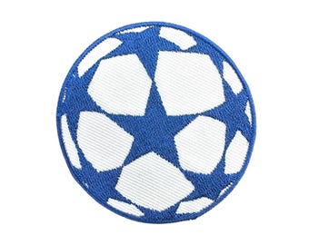 Voetbalpatch Champions League-logo geborduurd opstrijkbaar