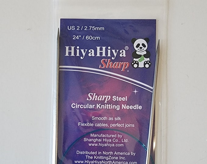 Hiya Hiya Sharp Circular Knitting Needles size US2 2.75mm