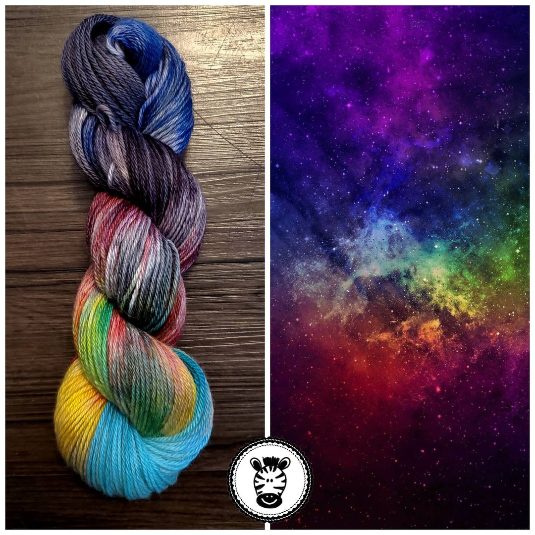 Hand Dyed Yarn Galaxy Available in Silk Baby Alpaca Linen Etsy