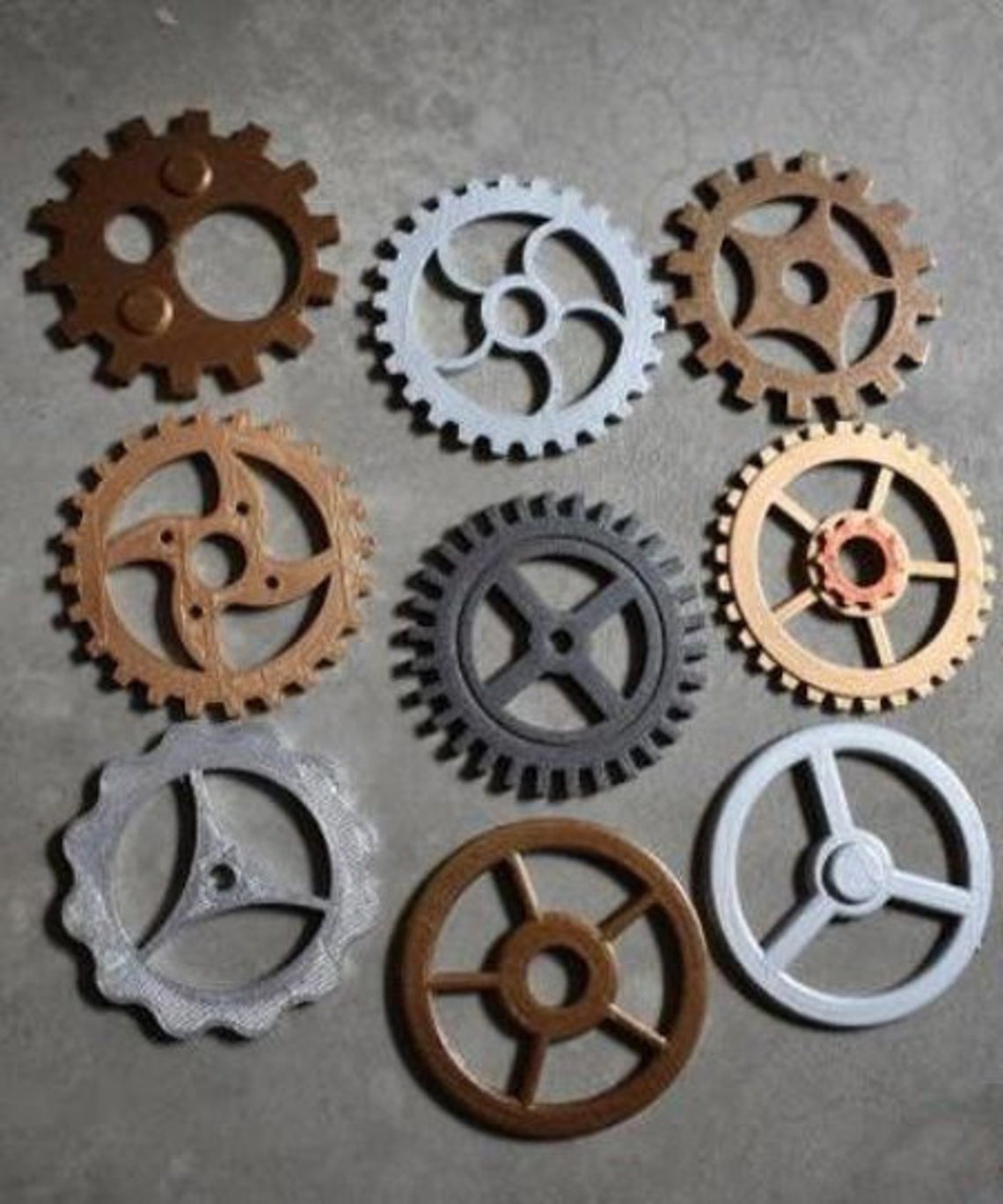 Giant Huge Steampunk Gear Cogs & Sprockets Steam Punk Large Etsy