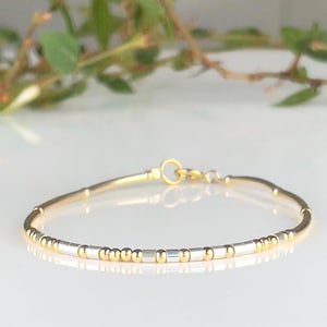 Morse Code Personalized Bracelet, Secret Message Silver Jewelry, Hidden Message Chain Bracelet, Morse Code Bracelet,