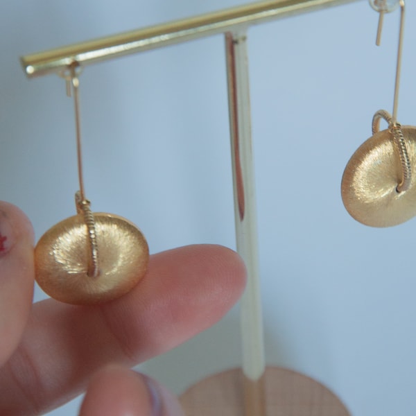 Cointoss | Spinning Coin Earrings | Playthings Studio