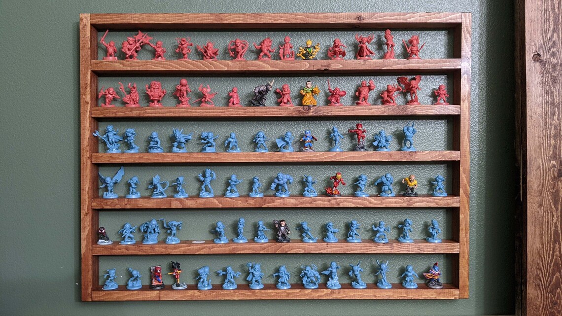 Marvel United Display Shelf for Miniatures Xmen United Wall Etsy