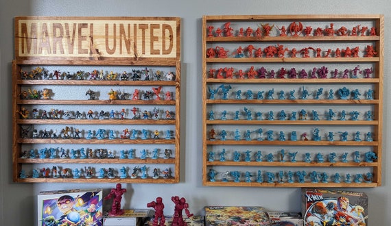 Marvel United Display Shelf for Miniatures, X-men United, Wall