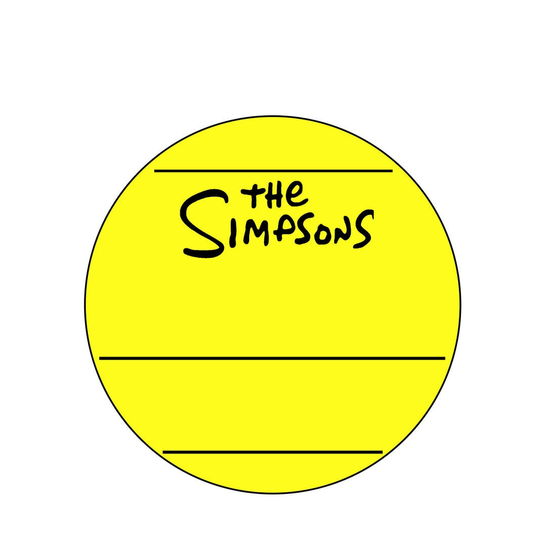 The Simpsons Funko Pop Display Board CNC Wood Carved Custom Etsy