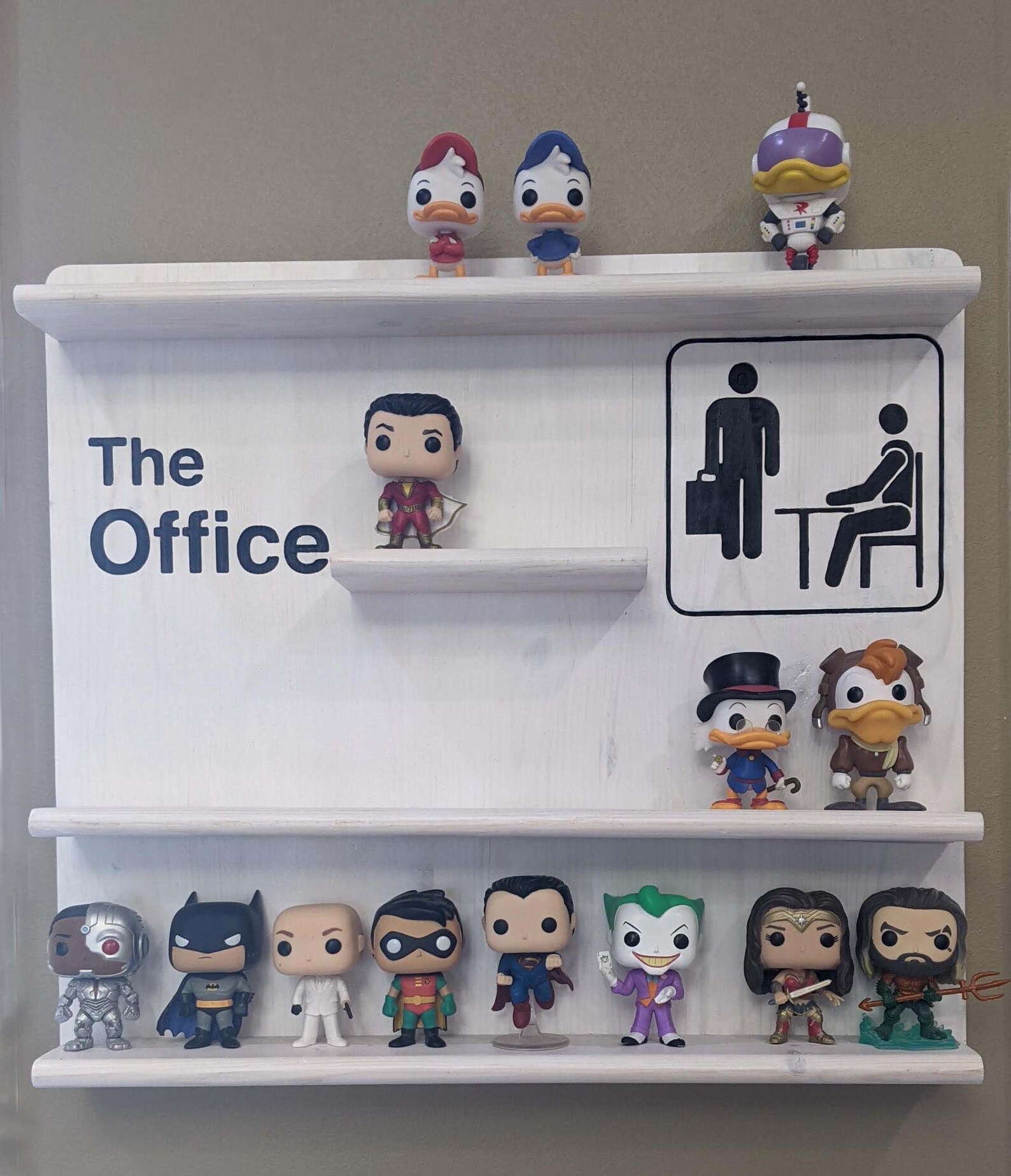 The Office Funko Pop Display Board Wood Board Wall Hanging Etsy