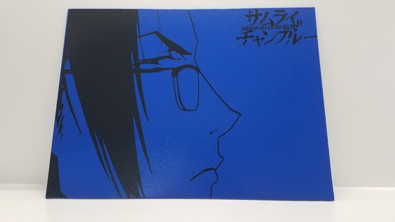 Samurai Champloo Jin Canvas Panel Art Etsy