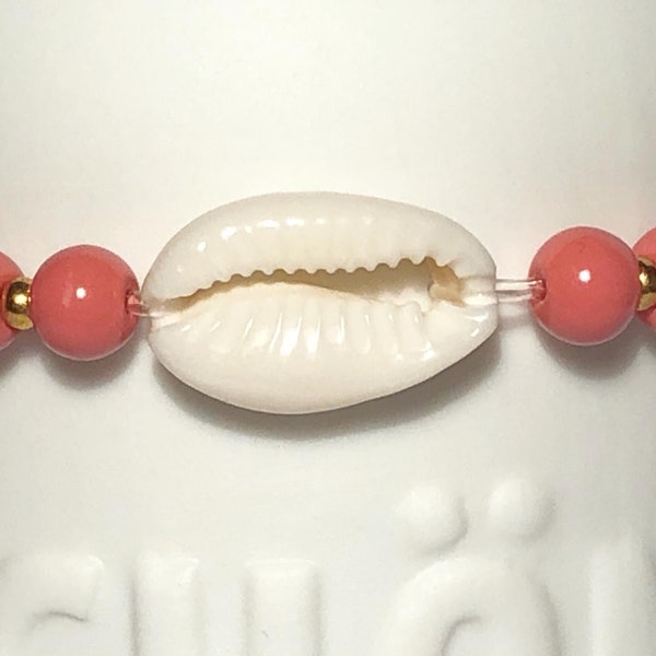 BRACELET Kauri Shell Ibiza Style Boho Pearls Summer Holiday Friendship Bracelet