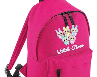 Personalised Monster backpack School Nursery Large