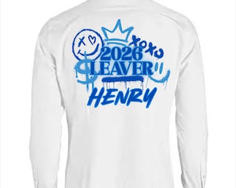 Class Of 2026, Girls Leavers Shirt, Boys Personalised Leavers, 26 School Leavers, Personalised Leavers 2026, Schools out DIY transfer