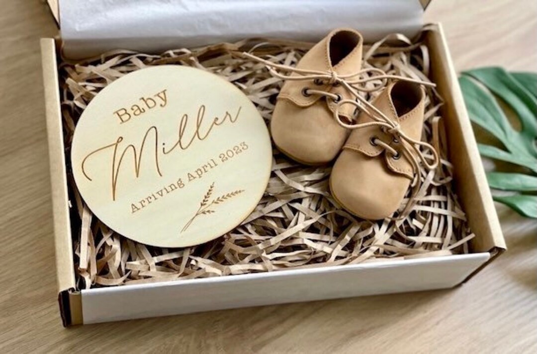 Personalised Baby Announcement Gift Box Pregnancy Announcement Gift Box