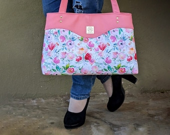 Sewing Pattern with Video, The Sweetheart Shoulder Bag - Digital Download