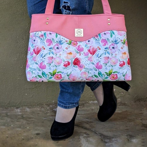 Retro Travel Bag Sewing Pattern PDF Etsy