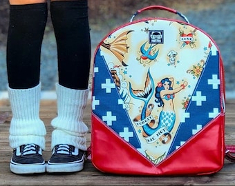 Sewing Pattern with video, The Sutherland Backpack - Digital Download
