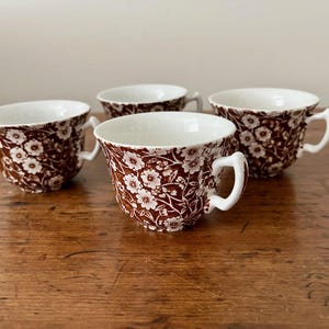 Burleigh Brown Calico - Etsy