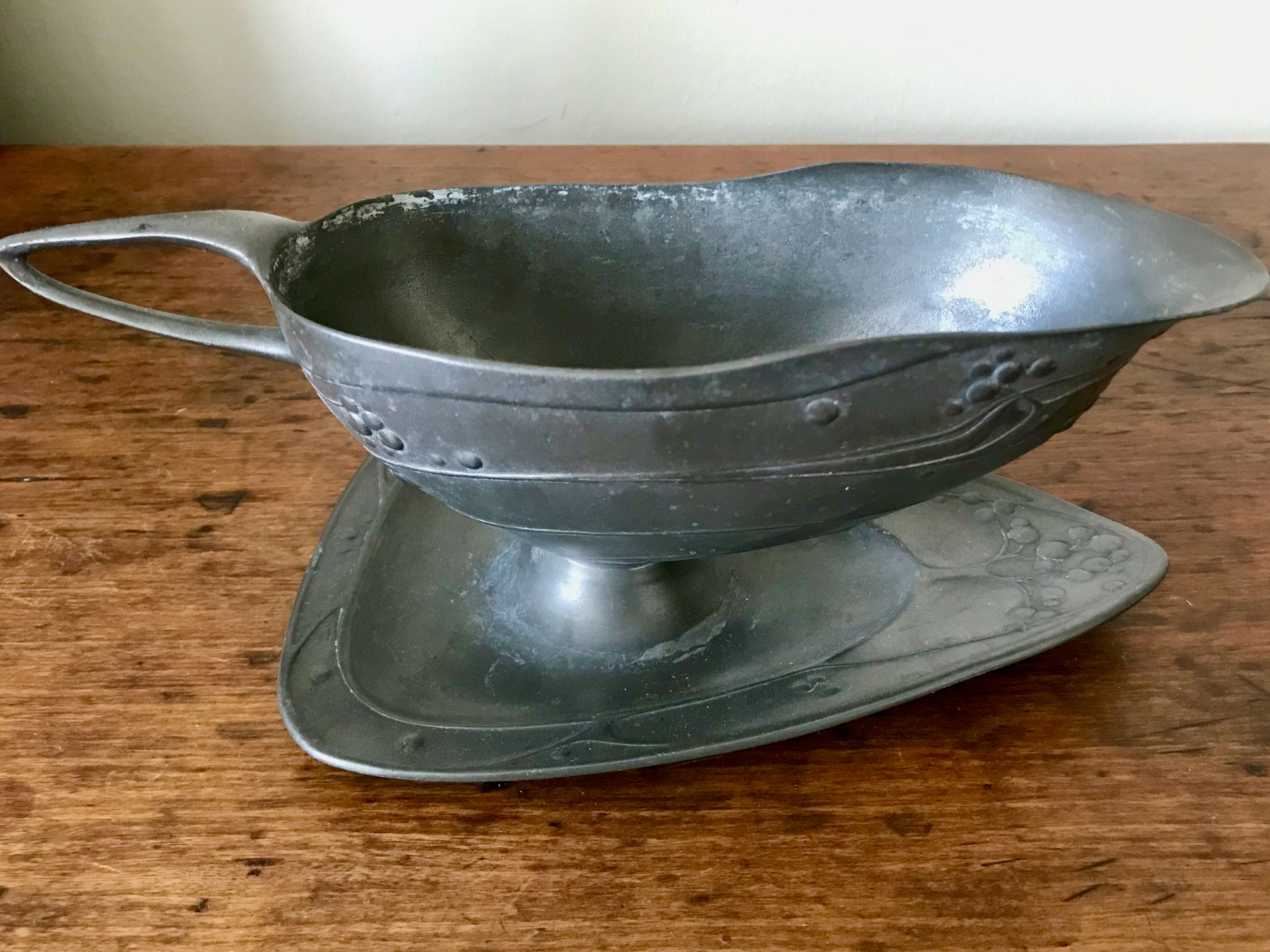 MATCH Pewter Gravy Boat, Made in Italy, Holds 8 Ounces, Handmade on Food52