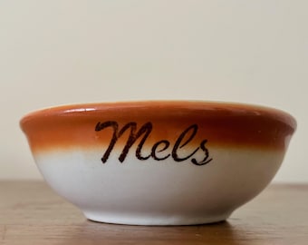 Vintage Tepco Mels Drive-In Bowl Restaurant Ware American Graffiti