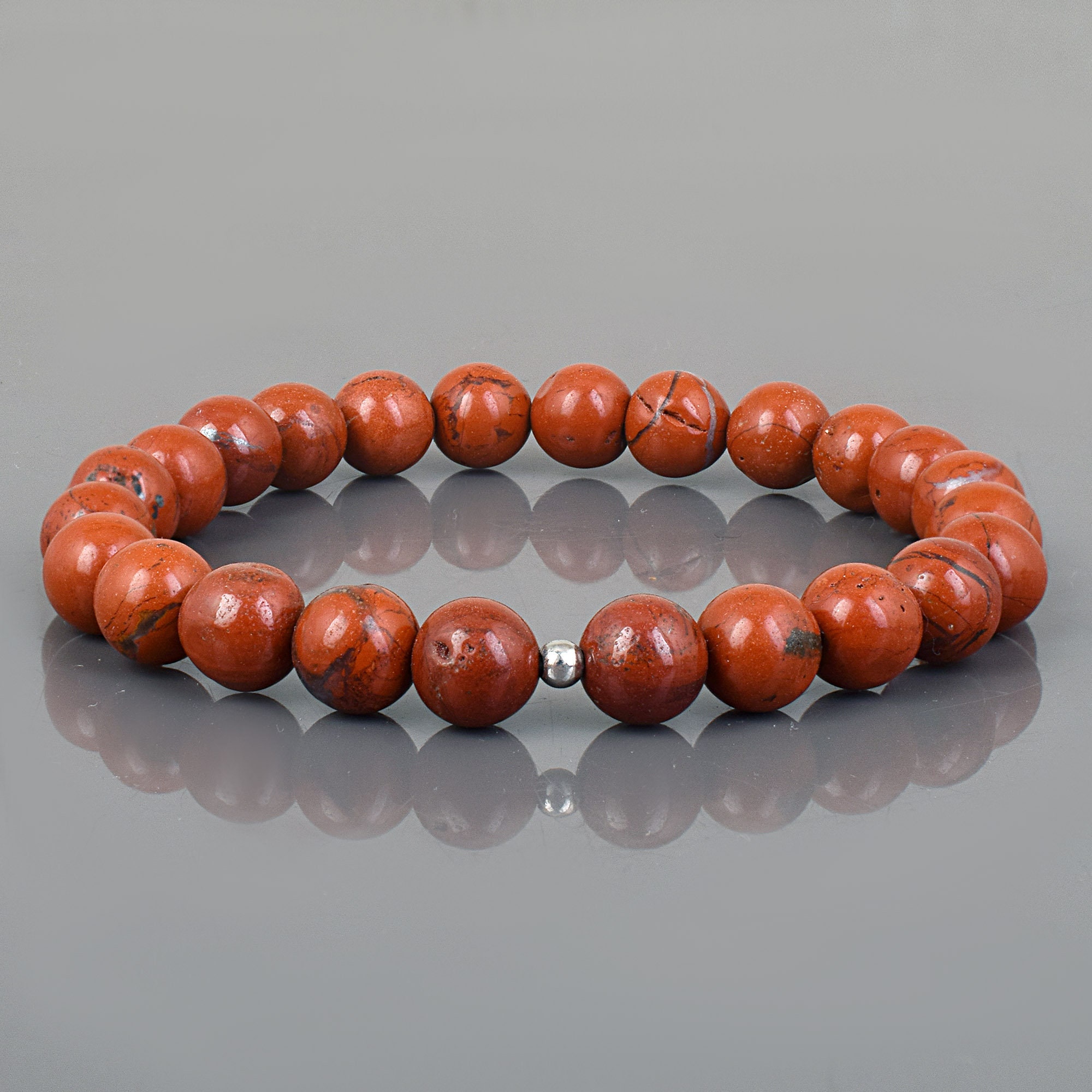 Red hot sale jasper bracelet