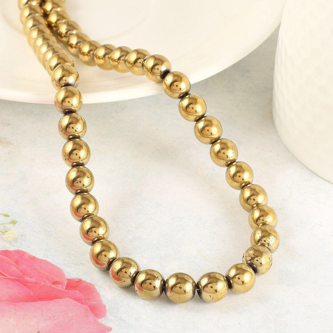 Collier Perles Améthyste Violette Naturelle 18 Pouces - Argenté - Marque Mystery Of Gems - Neuf