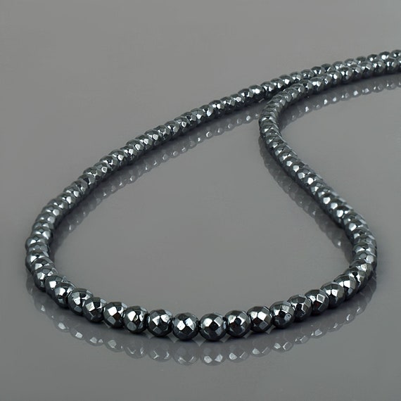 Collana Perline In Zaffiro Sfaccettato Blu - 1019.50 Cts, Pietra Naturale Trattata A Olio, Design A Nappa, Jaipur Jewels