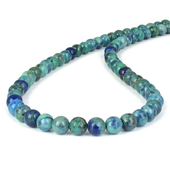 Sterling Silver Beaded Azurite & Malachite Oval Pendants Sterling Silver Beaded Azurite & Malachite Oval Pendants