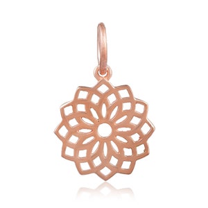 Set Of 7Antique rose gold filled silver pendant Chakra Pendant Necklace Healing Pendant Necklace for Unisex Chakra Jewelry Gift for her