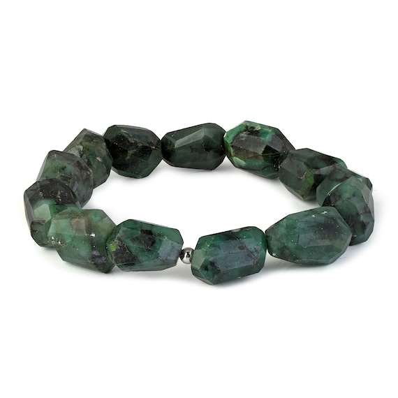Genuine emerald best sale bracelet