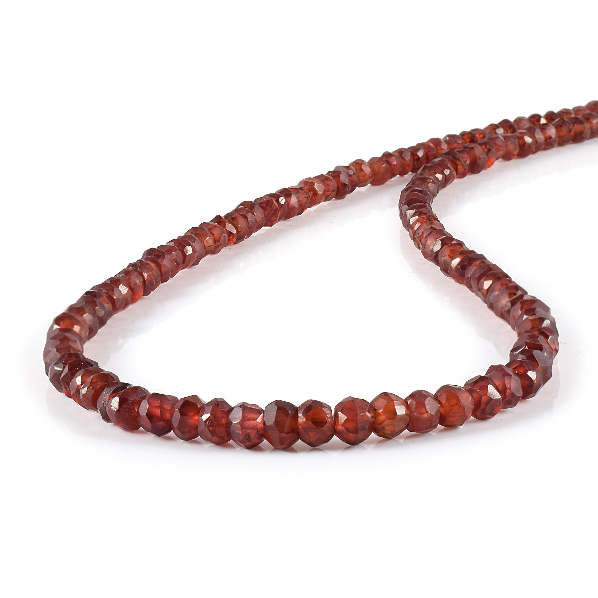 Perline Di Pietra Granata Rossa Naturale 2 3 4mm ... - Aliexpress - Foto 7