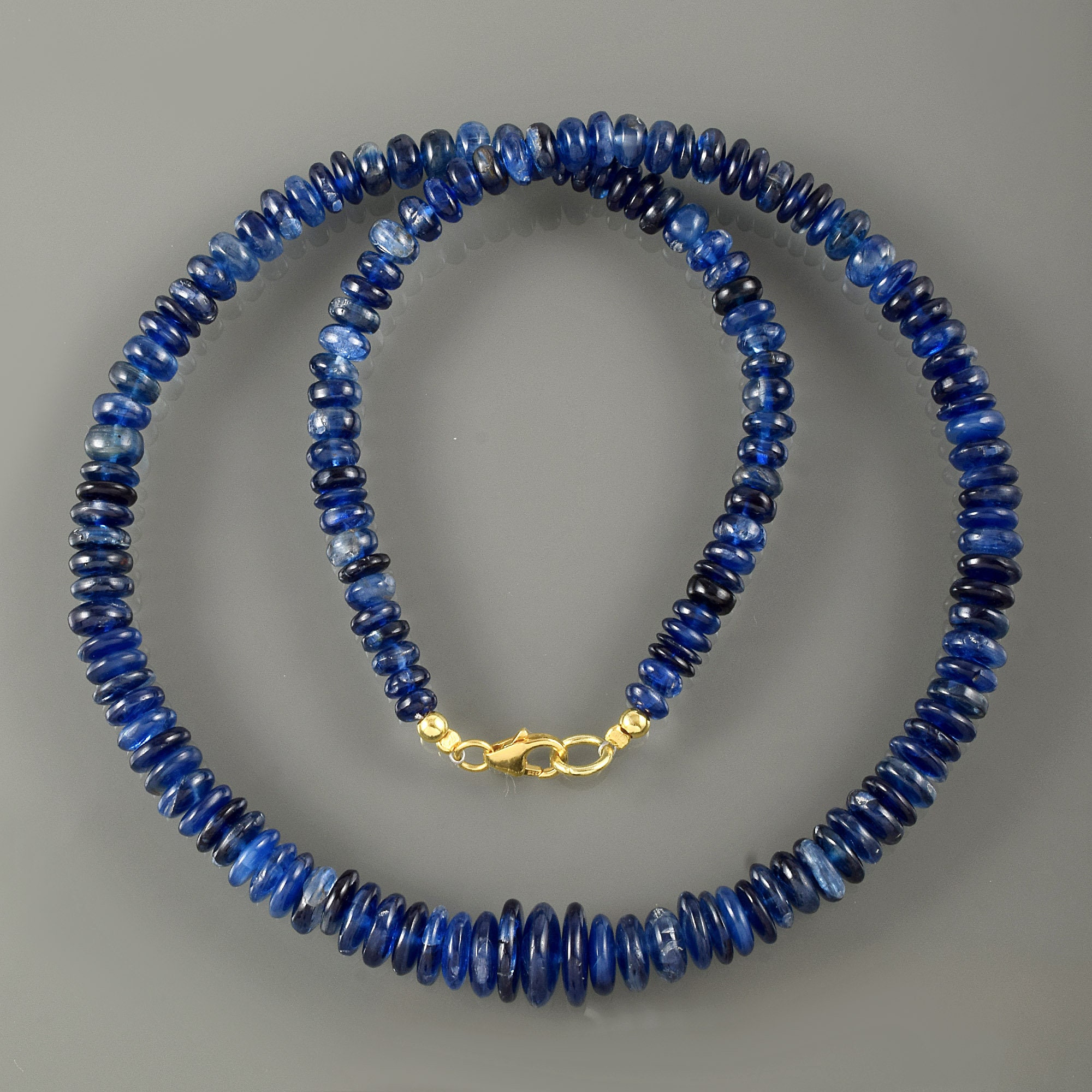 Perline Sfaccettate In Cianite Naturale, 4 Mm, Lunghezza 33 Cm - Foto 12