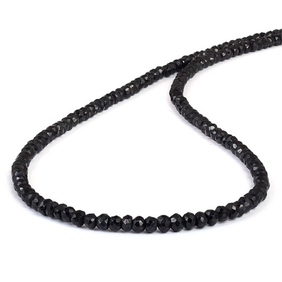 Black Spinel Necklace 2mm Black Spinel Choker Gold Filled Black Necklace  Black Spinel 2mm Black Gemstone Necklace - Etsy