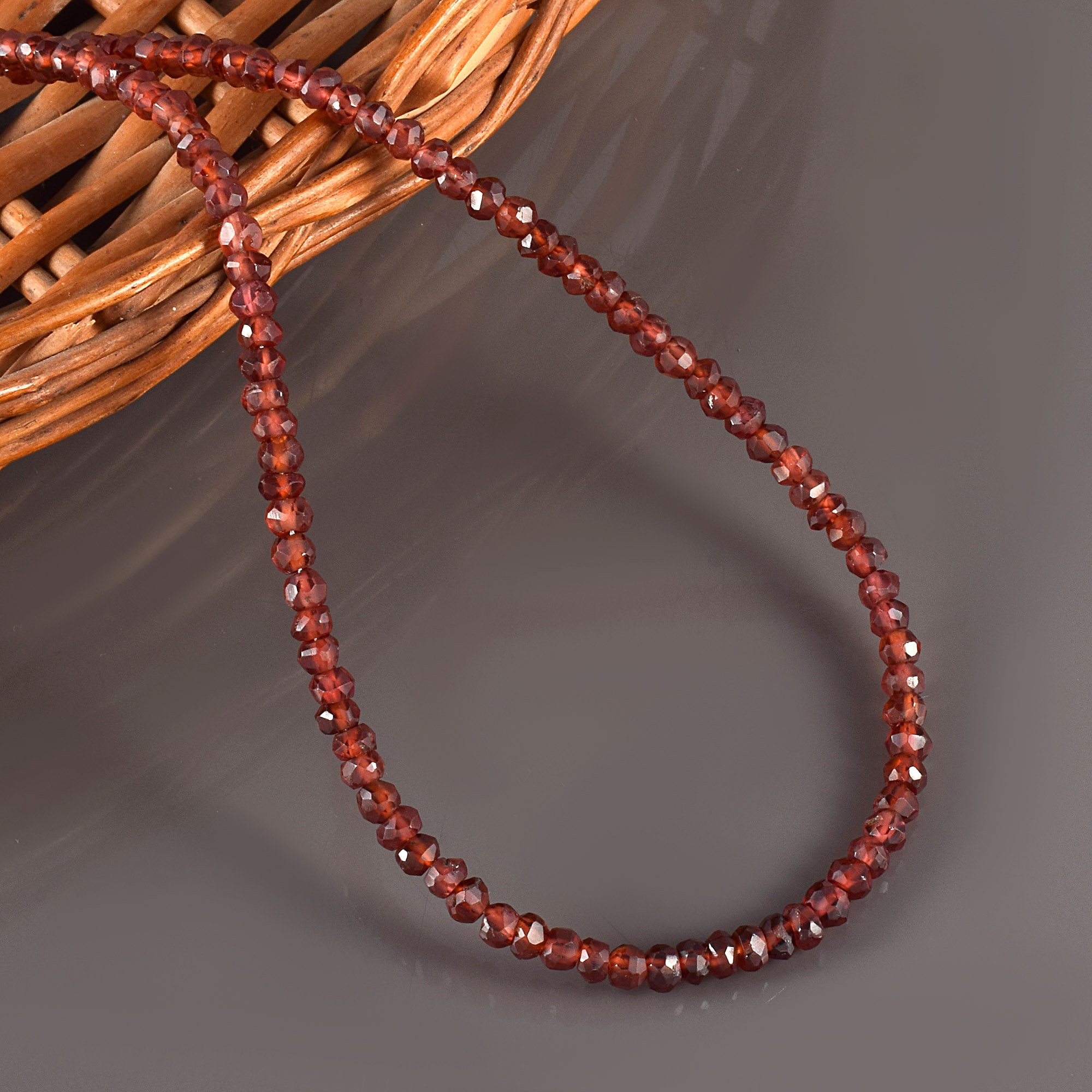 OLYCRAFT 126pz Perle Di Granato Naturale Da 6 Mm Perle Granato - Foto 8