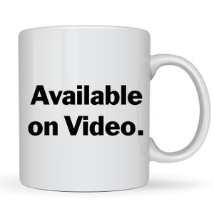 Available on Video Funny Mug Snarky Coffee Cup, Gay Gift, NSFW LGBTQ Humor, Gag Gift for Him, Gift for Gay Friends